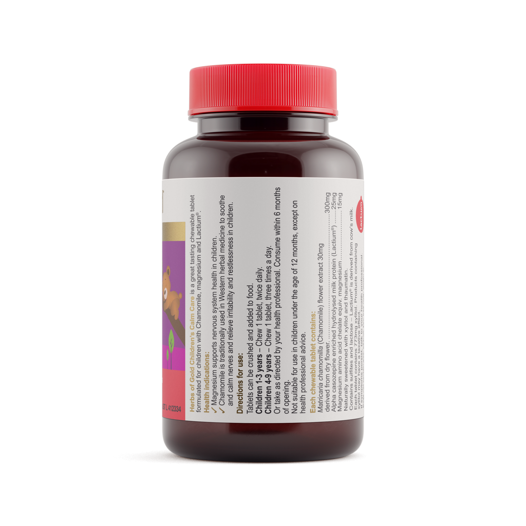 Herbs of Gold Children's Calm Care - 60 tablets