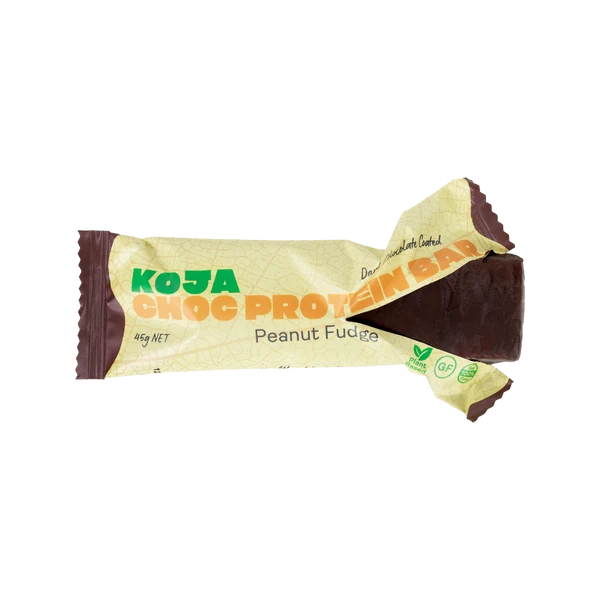 KOJA Choc Protein Bar Peanut Fudge 45g