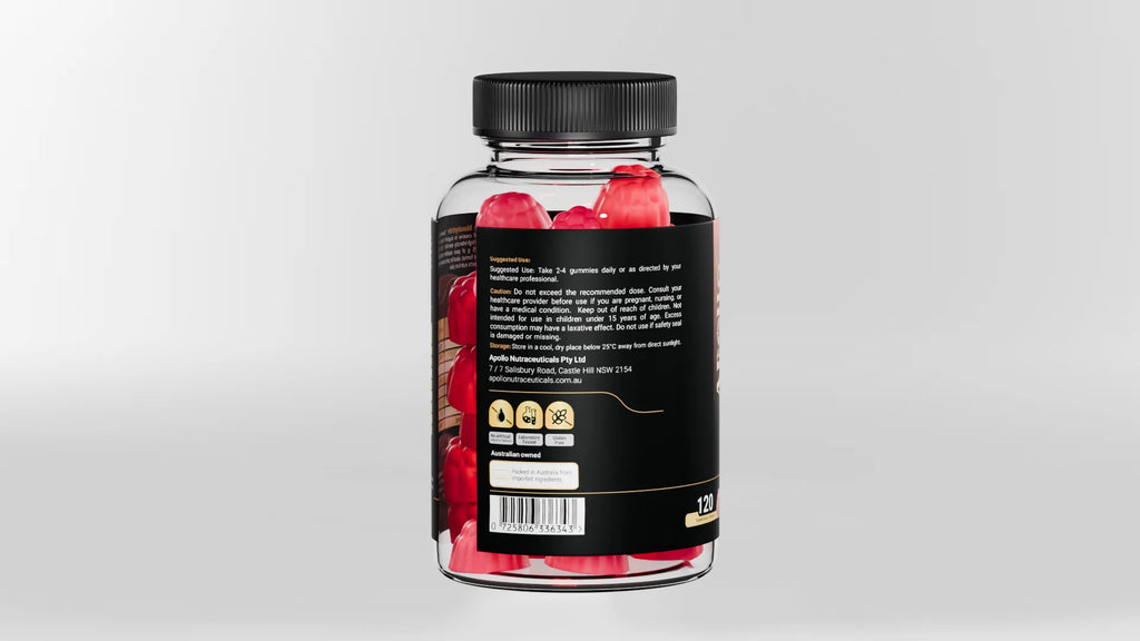 Apollo Creatine Monohydrate Gummies 120 Flavour watermelon