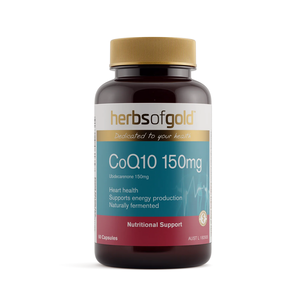 Herbs of Gold CoQ10 150mg 60c