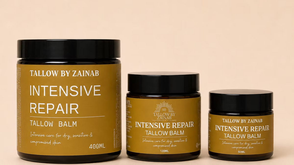 Tallow By Zainab Intensive Repair Beef Tallow Balm