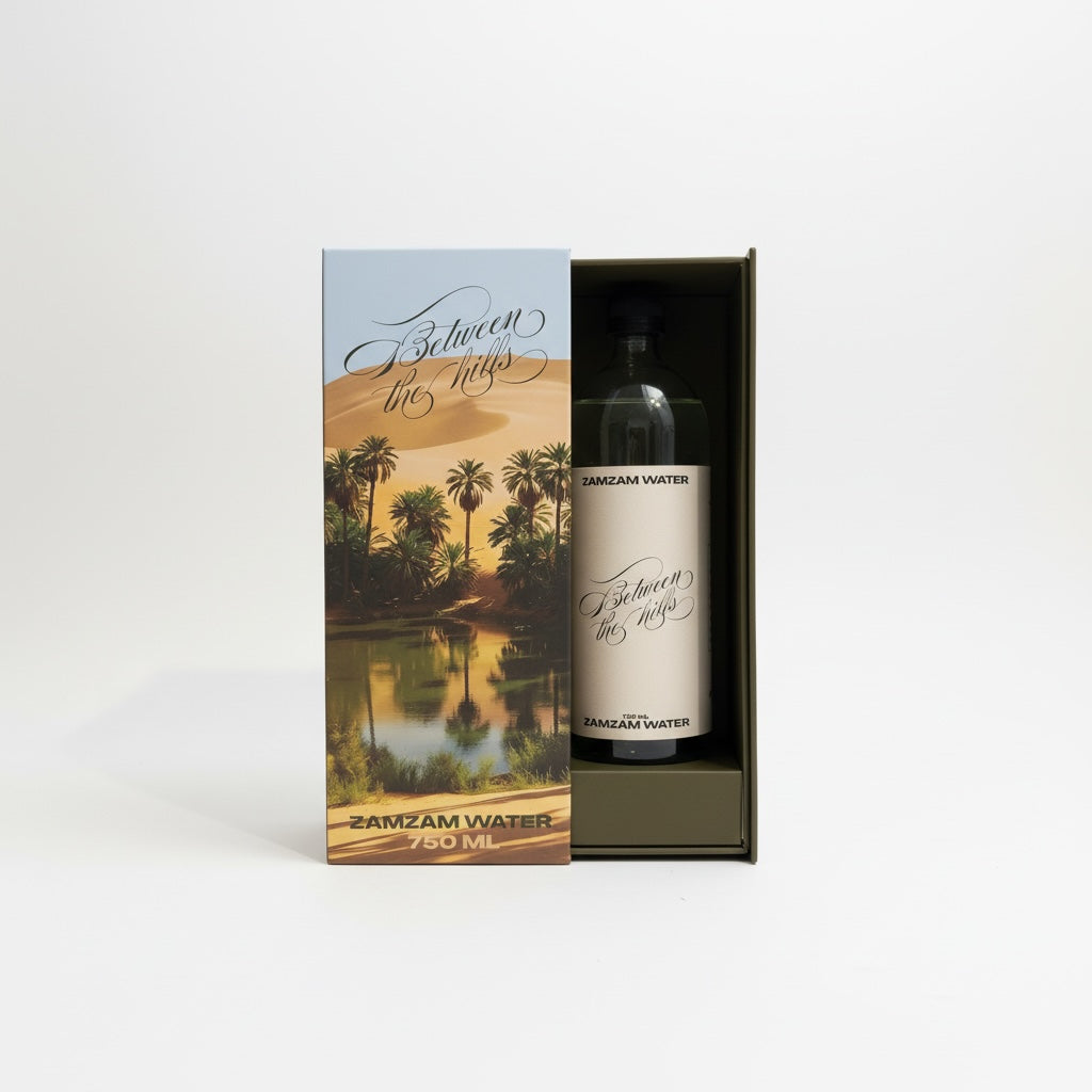 Between The Hills ZamZam with Gift Box 750ml