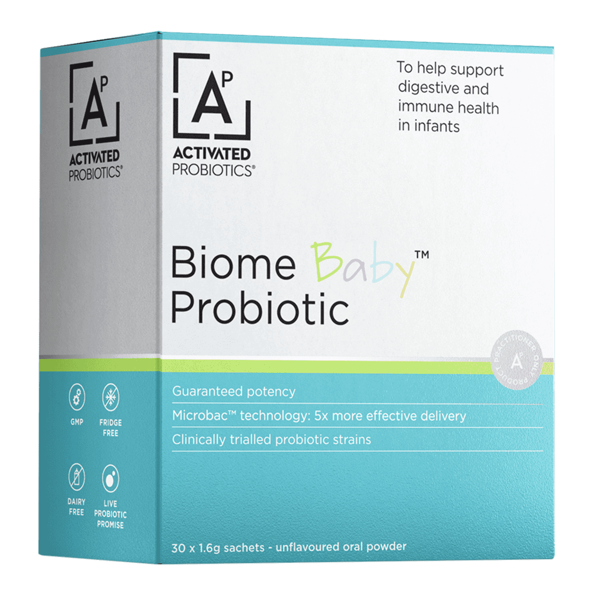 Activated Probiotics Biome Baby Probiotic - 30 sachets Unflavoured