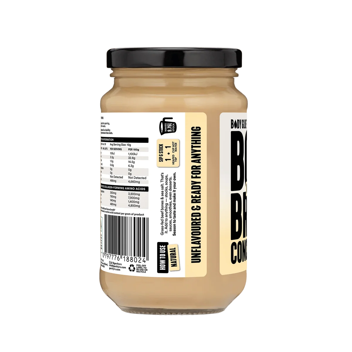 Gevity Natural Bone Broth Concentrate 390g