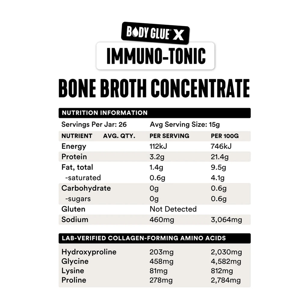Gevity Immuno Tonic Bone Broth Body Glue 390g