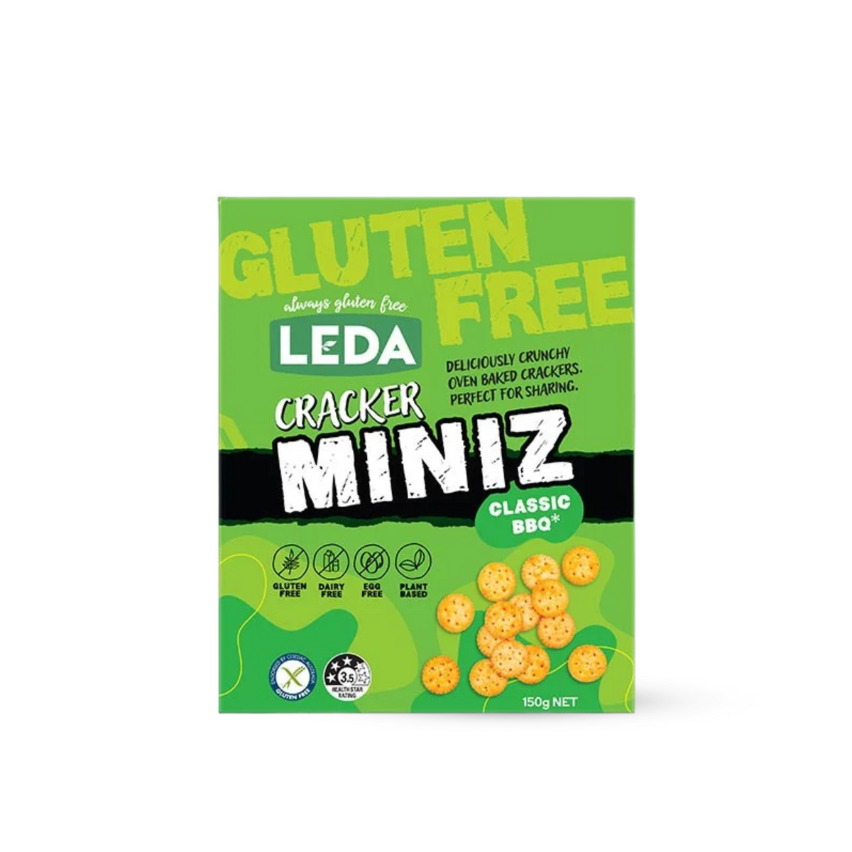 Leda Crackers Miniz BBQ Multipk 150g