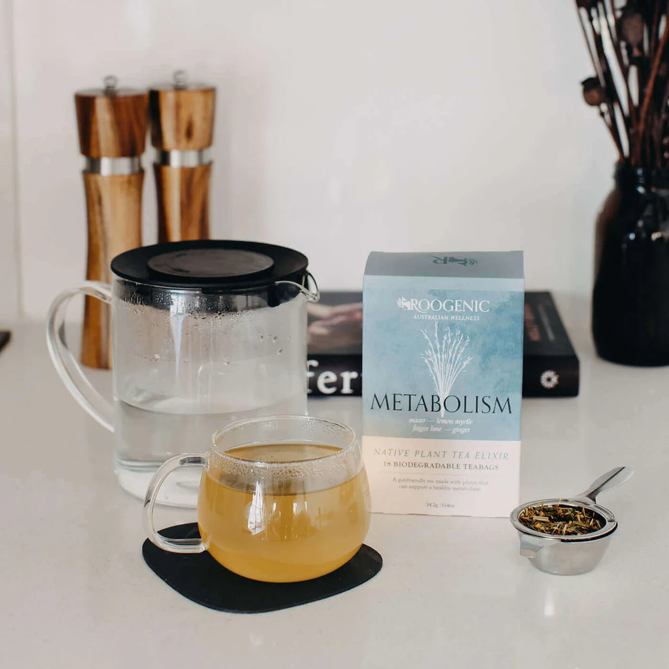 Roogenic Australia Metabolism (Native Plant Tea Elixir) x 18 Tea Bags