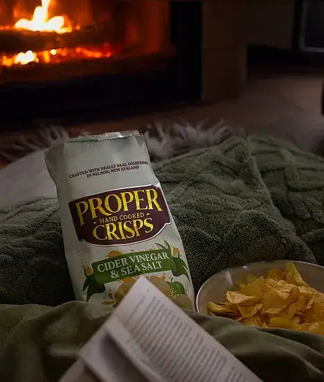 Proper Crisps Cider Vinegar & Sea Salt 140g