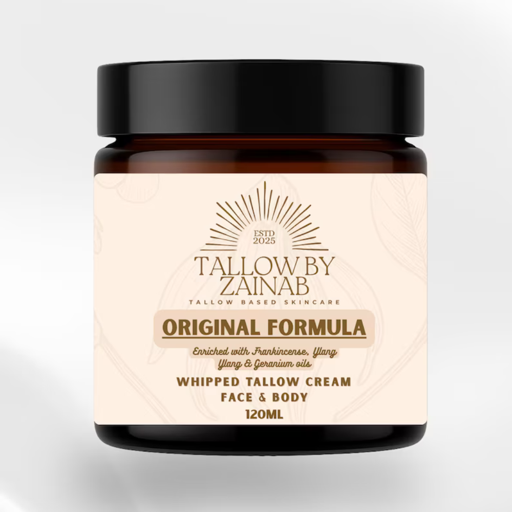 Tallow By Zainab Original Blend Whipped Beef Tallow Cream - 50ml