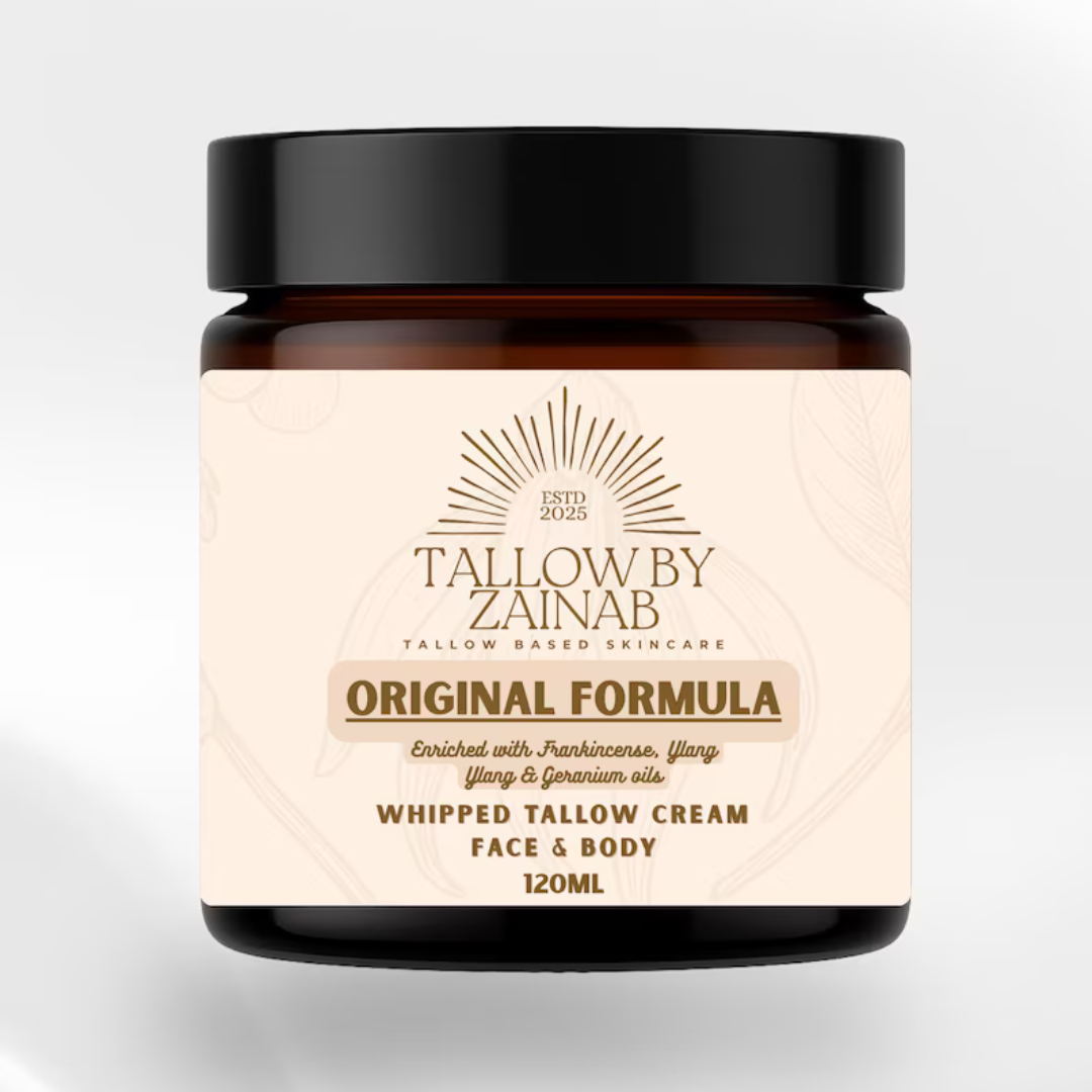 Tallow By Zainab Original Blend Whipped Beef Tallow Cream - 50ml
