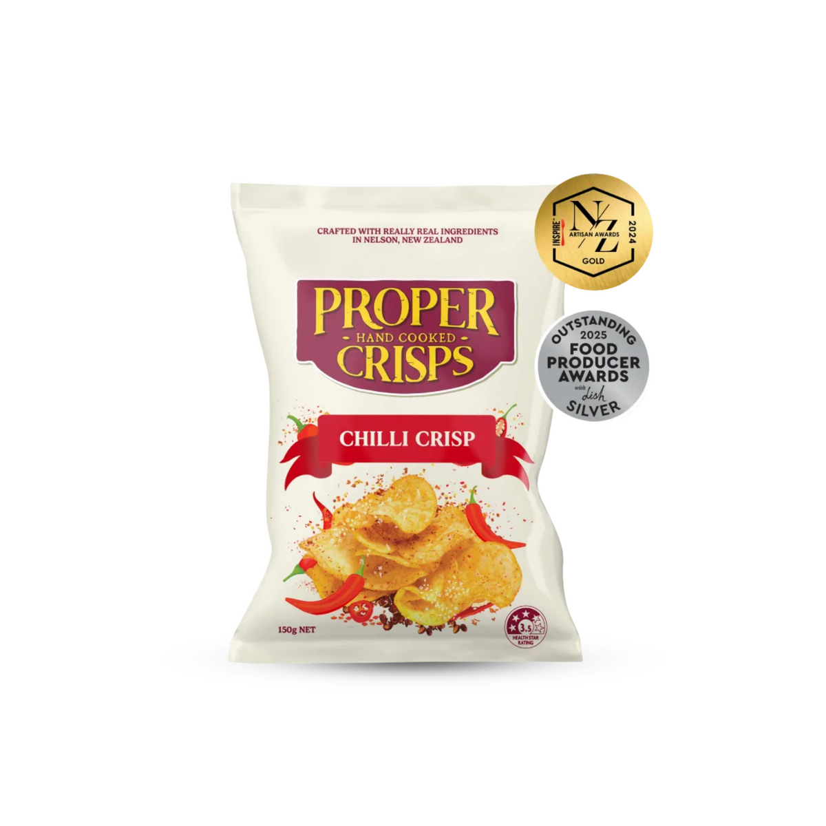 Proper Crisps Chilli Crisp 150g