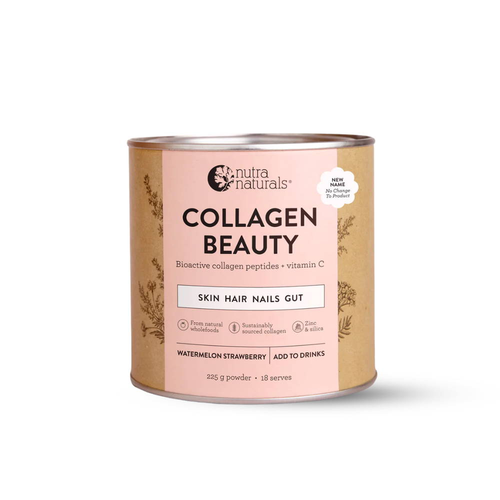 Nutra Organics Collagen Beauty Watermelon Strawberry 225g