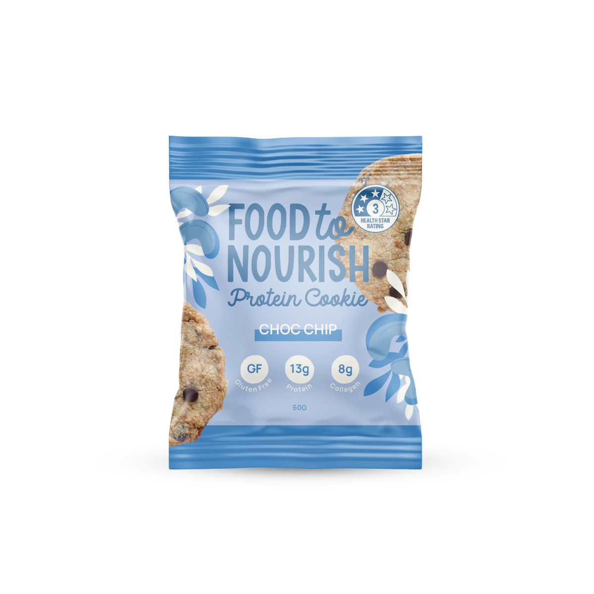 Food To Nourish Protein Cookie Choc Chip 60g x 12