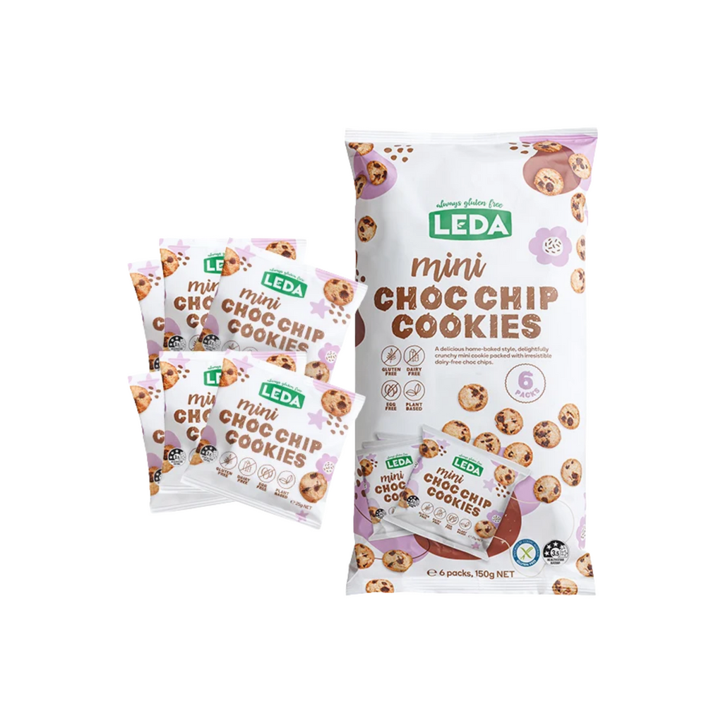 Leda Cookies Mini Coco Chips 150 x 6