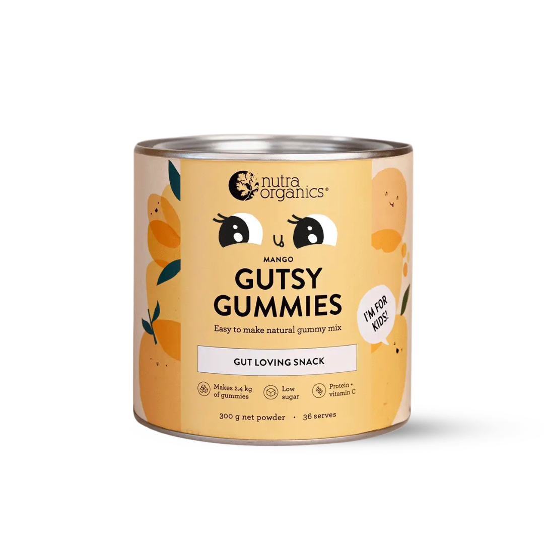 Nutra Organics Gutsy Gummies - 150g Mango
