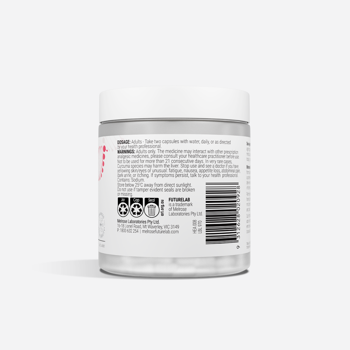Melrose FutureLab Inflammation Modulator - 60 capsules