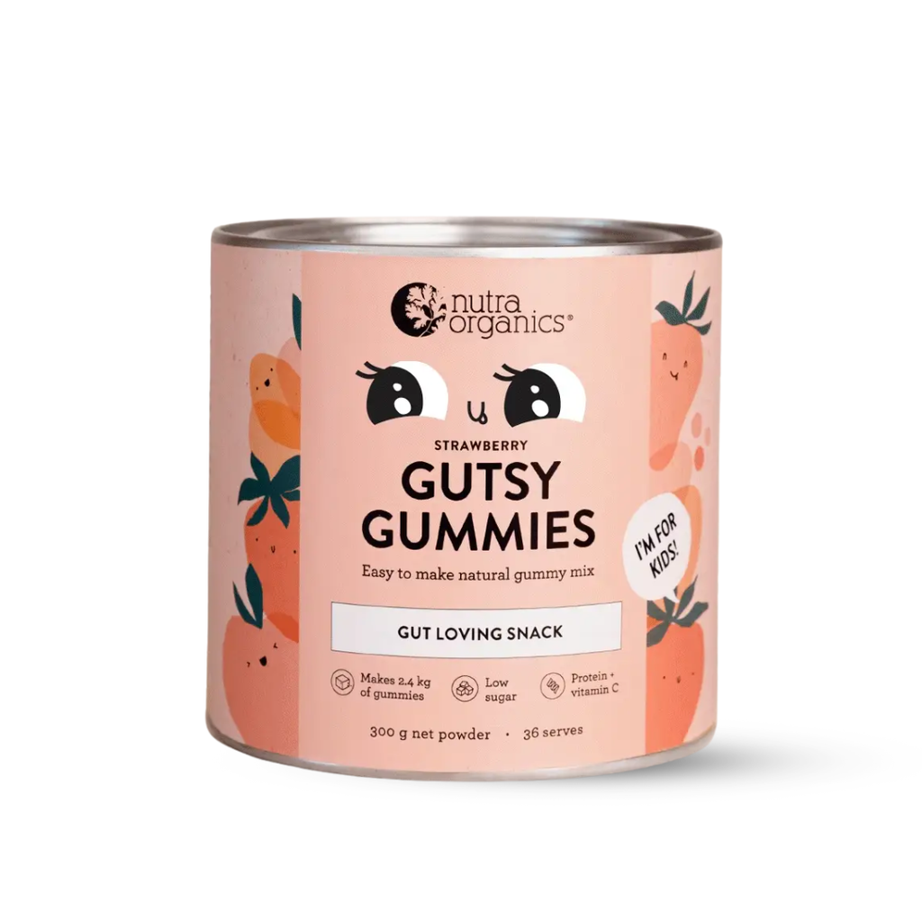 Nutra Organics Gutsy Gummies Strawberry 150g